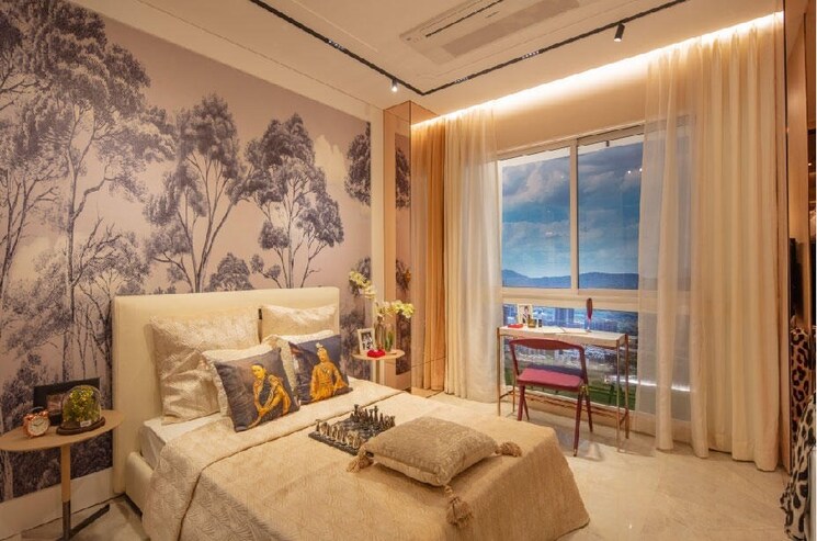 Living Room, dn nagar 2 Bedroom 980 Sq.Ft. Apartment In Dn Nagar Mumbai 9025918