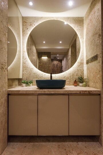 Bathroom in 2 BHK Apartment at Dn Nagar – for Rent