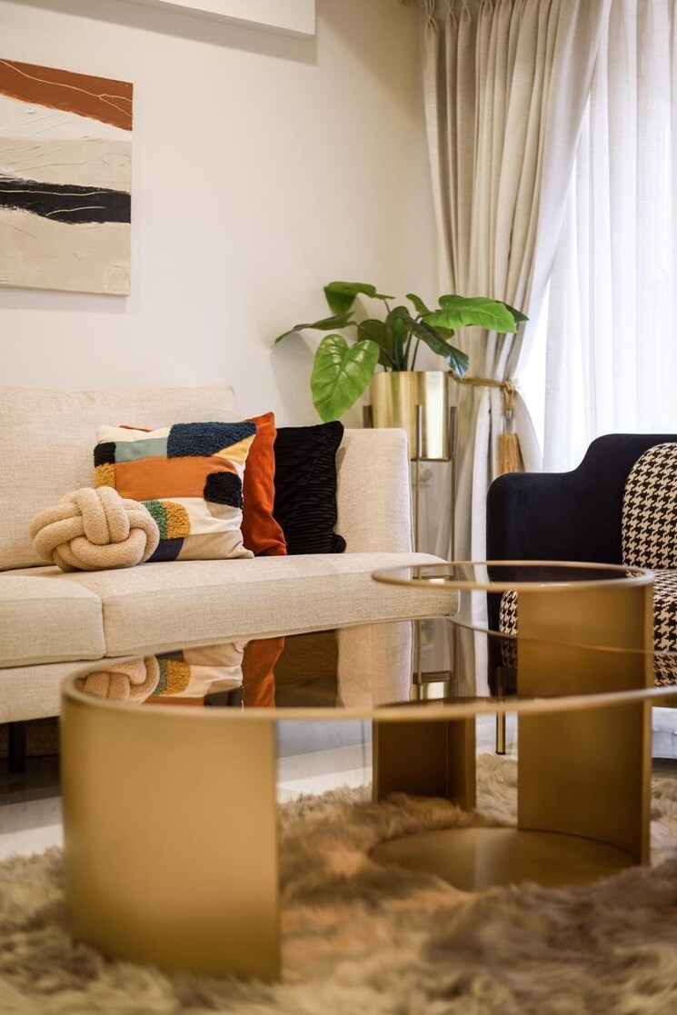 Living Room, dn nagar 2 Bedroom 980 Sq.Ft. Apartment In Dn Nagar Mumbai 9025934