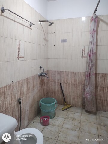 Bathroom in 2 BHK Builder Floor at Mehrauli – for Rent