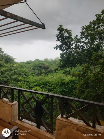Balcony in 2 BHK Builder Floor at Mehrauli – for Rent