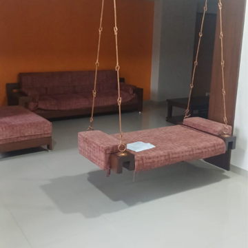 Living Room in 3 BHK Apartment at Kamaxi Heights, VadodarA-Halol Highway – for Rent