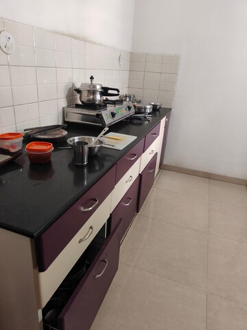 Kitchen in 3 BHK Apartment at Ganesham Phase I, Pimple Saudagar – for Sale