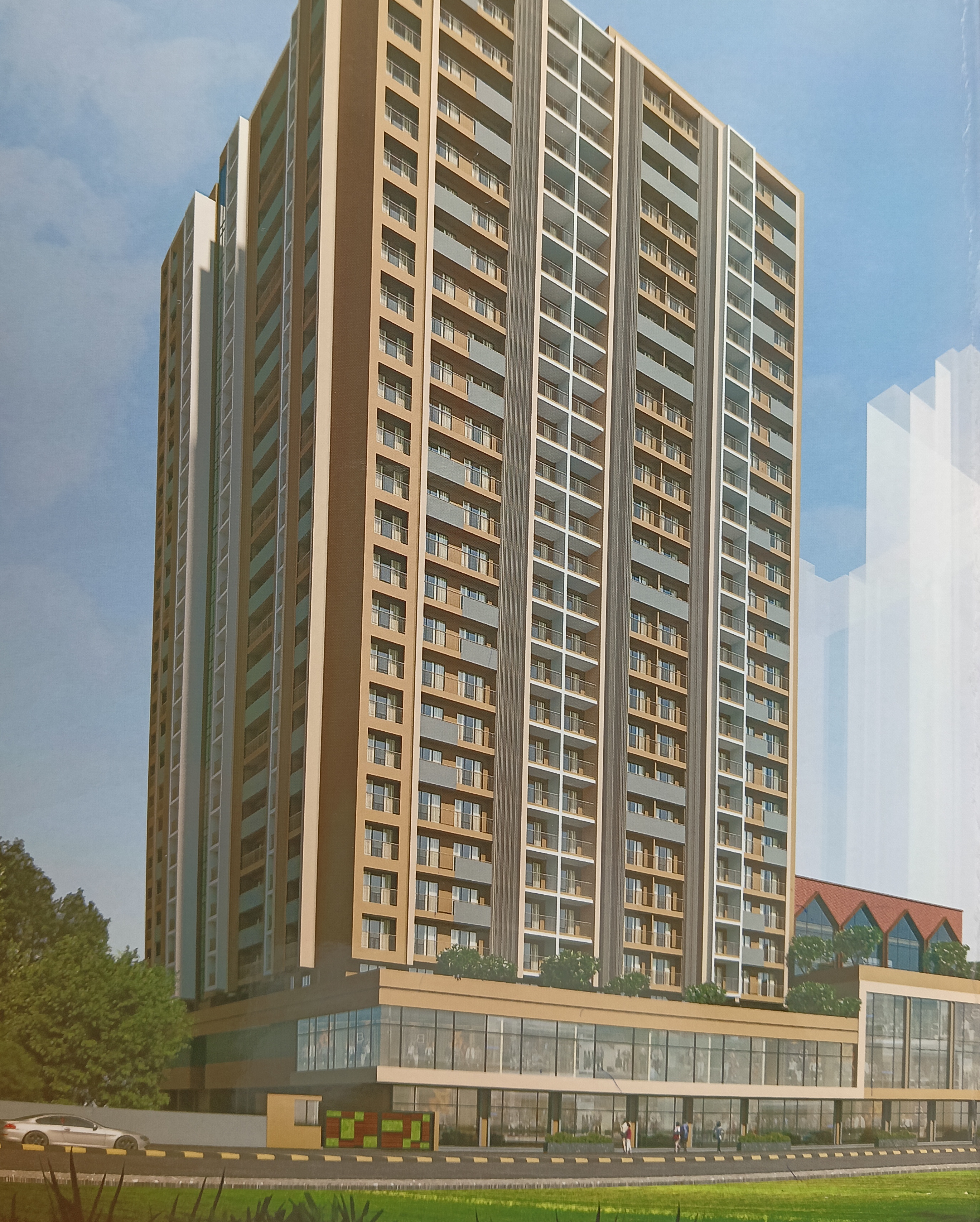 2 BHK Apartment For Sale in Gokul Nakshatra