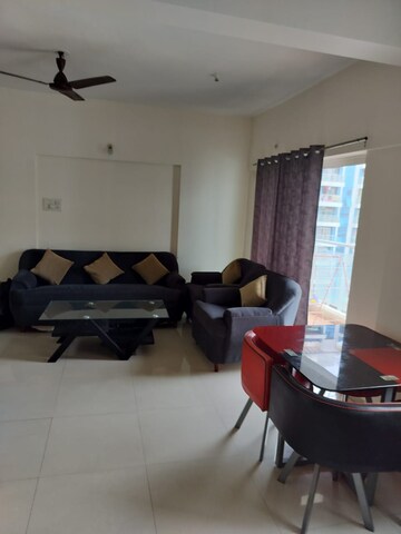 Living Room in 2 BHK Apartment at Megapolis Sangria Towers, Hinjewadi – for Rent
