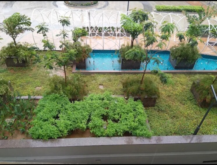 Garden, rajapushpa-atria 3 Bedroom 1165 Sq.Ft. Apartment In Gachibowli Hyderabad 9026009
