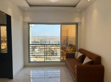 Living Room in 1 BHK Apartment at Gaurav Heights, Nalasopara West – for Sale