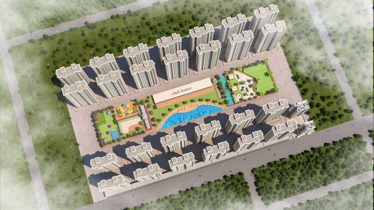 Master Plan, raj-empires 1 Bedroom 425 Sq.Ft. Apartment In Kalyan East Thane 9026024