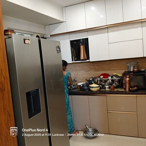 Kitchen in 3 BHK Apartment at Omaxe R2, Gomti Nagar – for Sale