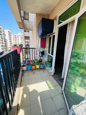 Balcony in 3 BHK Apartment at Gaur City 2 - 14th Avenue, Sector 16c Greater Noida – for Rent