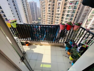 Balcony in 3 BHK Apartment at Gaur City 2 - 14th Avenue, Sector 16c Greater Noida – for Rent