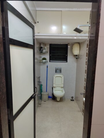 Bathroom in 1 BHK Apartment at Sayba Tulip, Kurla – for Rent
