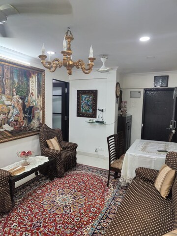 Living Room in 1 BHK Apartment at Sayba Tulip, Kurla – for Rent