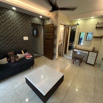 Living Room in 1 RK Builder Floor at South Extension I – for Rent