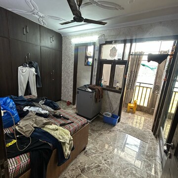 Living Room in 2 BHK Builder Floor at Kotla Mubarakpur – for Rent