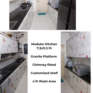 Kitchen in 3 BHK Apartment at Lotus Grand, Kokapet – for Sale