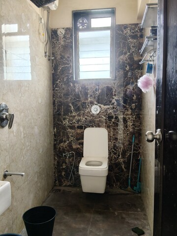Bathroom in 1 BHK Apartment at Shiv Ganga CHS, Santacruz East – for Sale