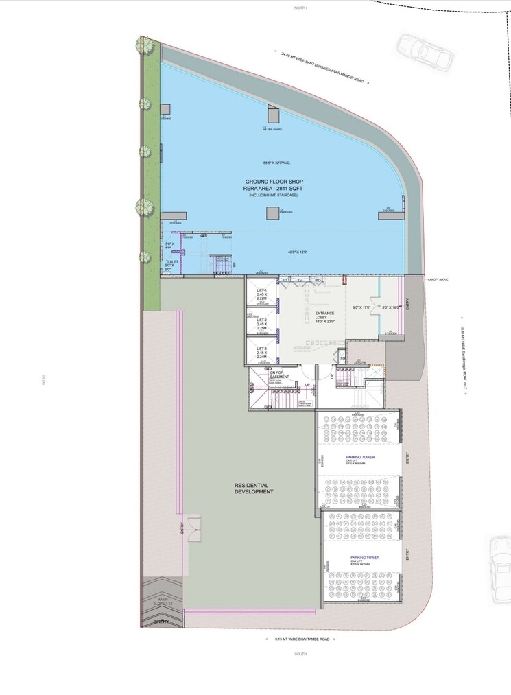 Floor Plan, bandra east Commercial Office Space 536 Sq.Ft. In Bandra East Mumbai 9026129
