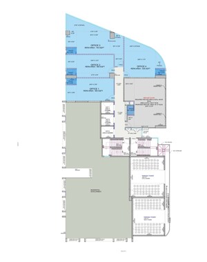 Floor Plan in  Office Space at Bandra East – for Sale
