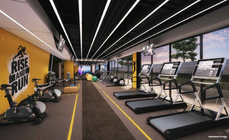 Gym, paradigm-artteza 2 Bedroom 676 Sq.Ft. Apartment In Santacruz West Mumbai 9026142