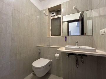 Bathroom in 3 BHK Apartment at Runwal Elegante, Andheri West – for Rent
