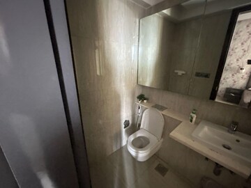 Bathroom in 3 BHK Apartment at Runwal Elegante, Andheri West – for Rent