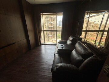 Living Room in 3 BHK Apartment at Runwal Elegante, Andheri West – for Rent