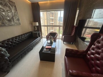 Living Room in 3 BHK Apartment at Runwal Elegante, Andheri West – for Rent