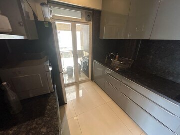Kitchen in 3 BHK Apartment at Runwal Elegante, Andheri West – for Rent