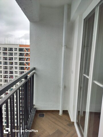 Balcony in 3 BHK Apartment at Unique K Town, Kiwale – for Rent