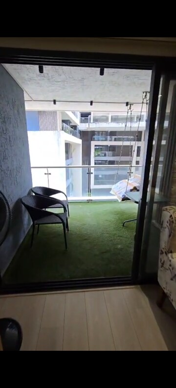 Balcony in 2 BHK Apartment at Rustomjee Elita, Andheri West – for Rent