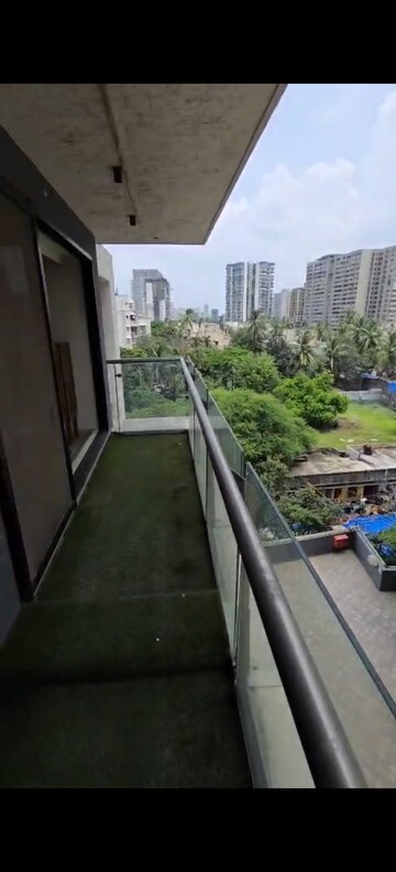 Balcony in 2 BHK Apartment at Rustomjee Elita, Andheri West – for Rent
