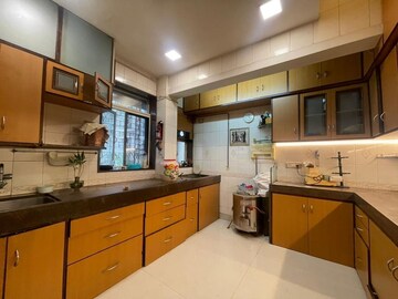Kitchen in 3 BHK Apartment at Versova Heights, Versova – for Rent