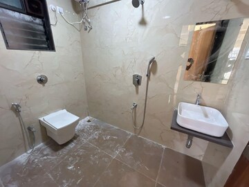 Bathroom in 3 BHK Apartment at Chaitanya CHS Andheri, Andheri West – for Rent