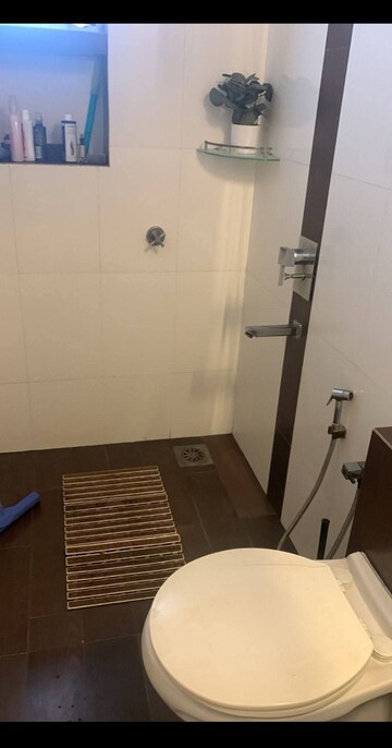Bathroom in 2 BHK Apartment at Movie Tower, Andheri West – for Rent