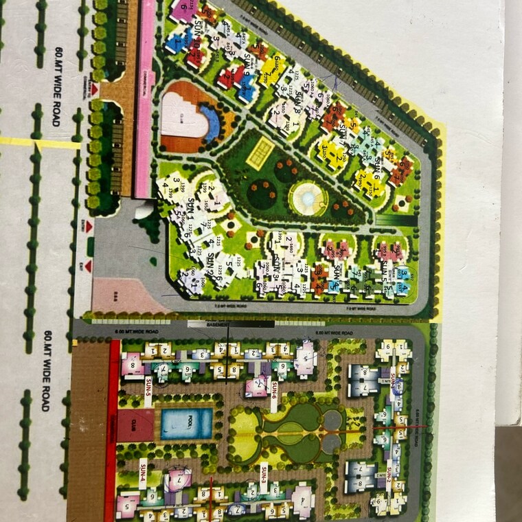 Master Plan, migsun-vilaasa 4 Bedroom 2740 Sq.Ft. Apartment In Eta Ii Greater Noida Greater Noida 9026253
