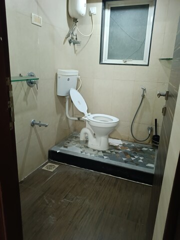 Bathroom in 3 BHK Apartment at Cosmos Majestic, Prabhadevi – for Rent