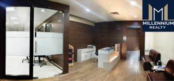 Kitchen in  Office Space at Magarpatta Cybercity 1, Magarpatta City – for Rent