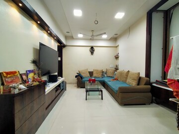 Living Room in 1.5 BHK Apartment at Lodha Splendora, Ghodbunder Road – for Sale