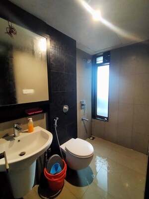 Bathroom in 1.5 BHK Apartment at Lodha Splendora, Ghodbunder Road – for Sale