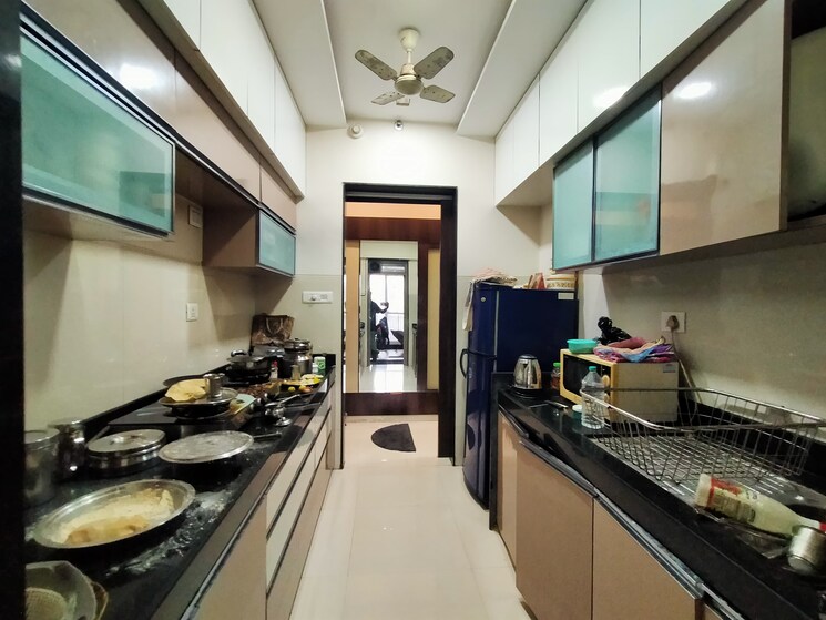 Kitchen, lodha-splendora 1.5 Bedroom 453 Sq.Ft. Apartment In Ghodbunder Road Thane 9026349