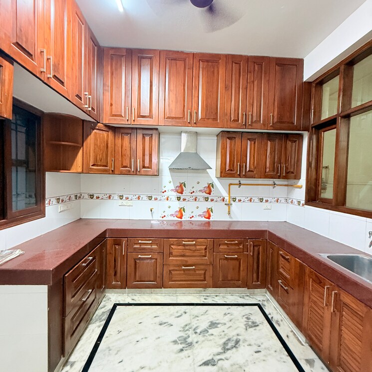 Kitchen, rwa-apartments-sector-92 3 Bedroom 2690 Sq.Ft. Builder Floor In Sector 92 Noida 9026378