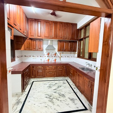 Kitchen in 3 BHK Builder Floor at RWA Apartments Sector 92, Sector 92 – for Rent