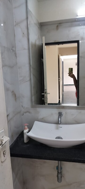 Bathroom in 2 BHK Apartment at Hiranandani Estate, Ghodbunder Road – for Rent