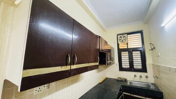 Kitchen in 3 BHK Builder Floor at Green Fields Colony – for Rent