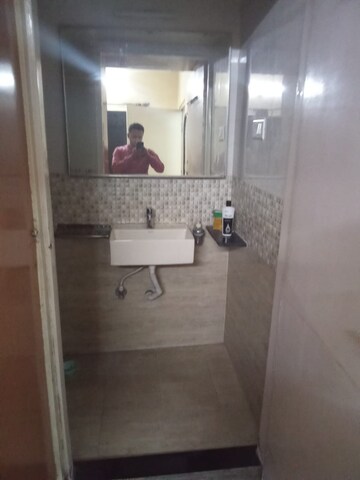 Bathroom in 2 BHK Apartment at Sai Nagari CHS Kalyani Nagar, Kalyani Nagar – for Rent