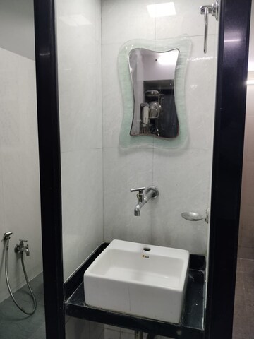 Bathroom in 1 BHK Apartment at Orbit Eternia, Lower Parel – for Rent