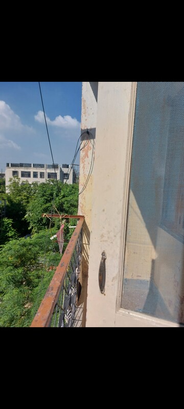Balcony in 1 BHK Apartment at Aadharshila Apartment, Sarita Vihar – for Rent