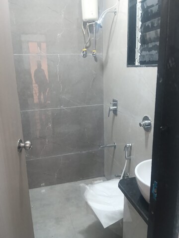 Bathroom in 1 BHK Apartment at Uday CHS Goregaon, Goregaon West – for Rent