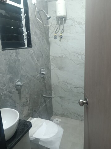 Bathroom in 1 BHK Apartment at Uday CHS Goregaon, Goregaon West – for Rent